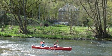 kajakken op de Ourthe